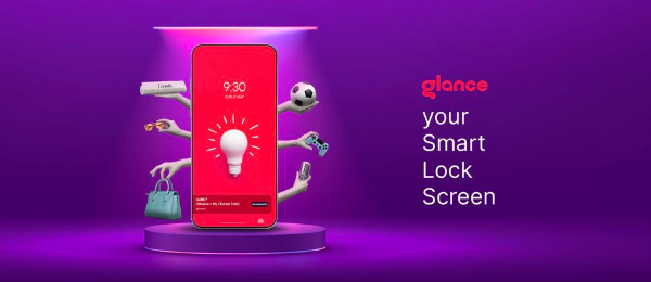 Glance smart lock screen in Samsung